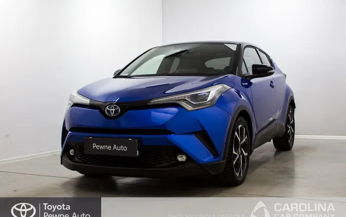 mazowieckie Toyota C-HR cena 98000 przebieg: 93401, rok produkcji 2018 z Warszawa